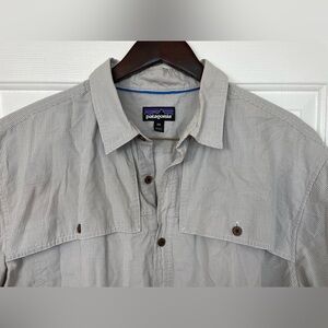 Patagonia Mens Shirt XXL Island Hopper Organic Recycled Vent Extra‎ X Large
